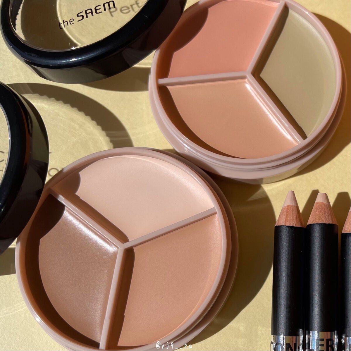 カバーパーフェクション コンシーラー ペンシル/the SAEM/ペンシルコンシーラーを使ったクチコミ(3枚目)