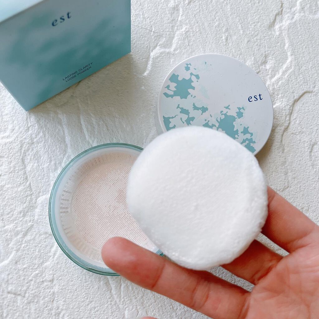 ラスティング クラリティ ルースパウダー/est/ルースパウダーを使ったクチコミ(7枚目)