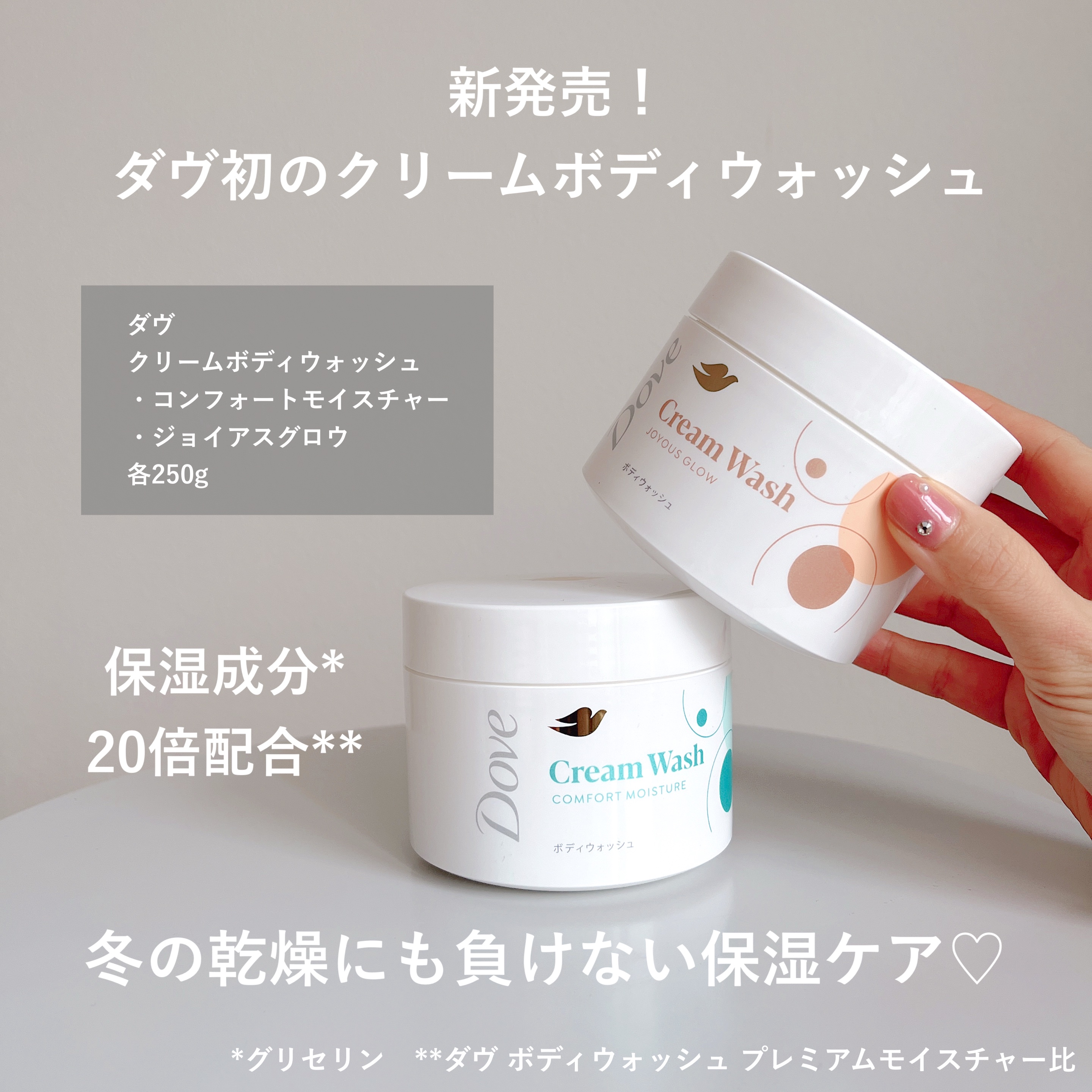 ダヴ クリームボディウォッシュ コンフォートモイスチャー/ダヴ/ボディソープを使ったクチコミ（2枚目）