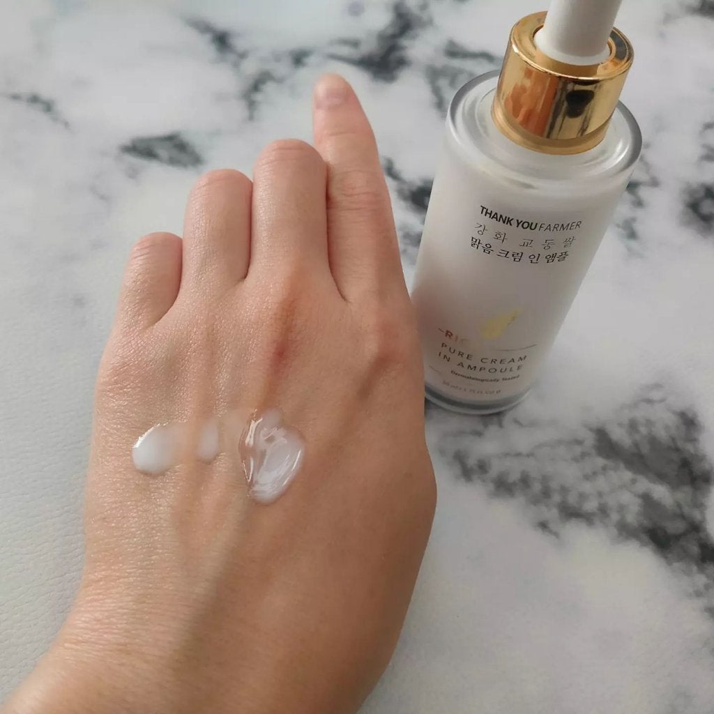 ライスピュアクリームインアンプル/THANK YOU FARMER/美容液を使ったクチコミ(5枚目)