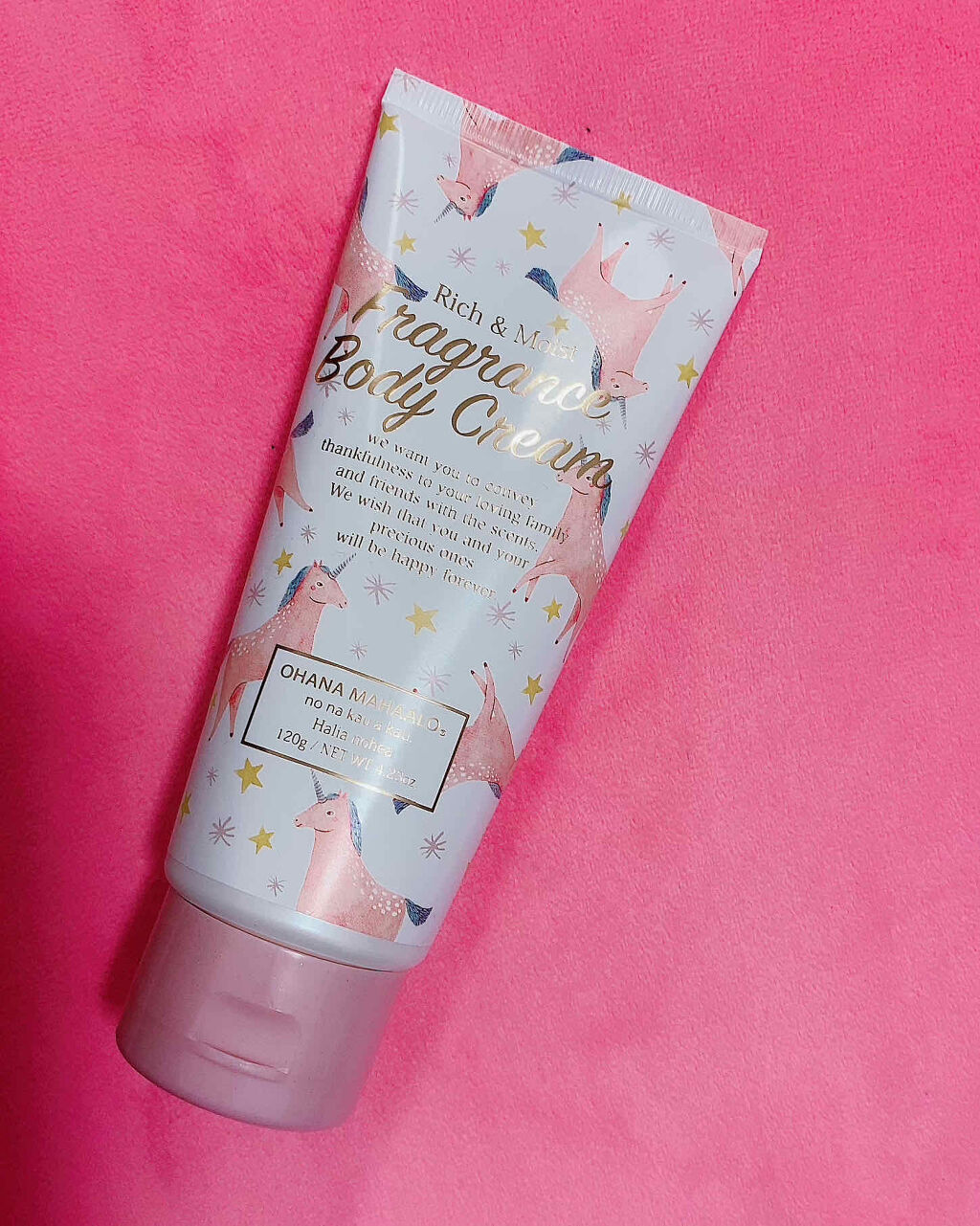 オハナ・マハロ　フレグランス ボディクリーム <ハリーア ノヘア>/OHANA MAHAALO/ボディクリームを使ったクチコミ（1枚目）