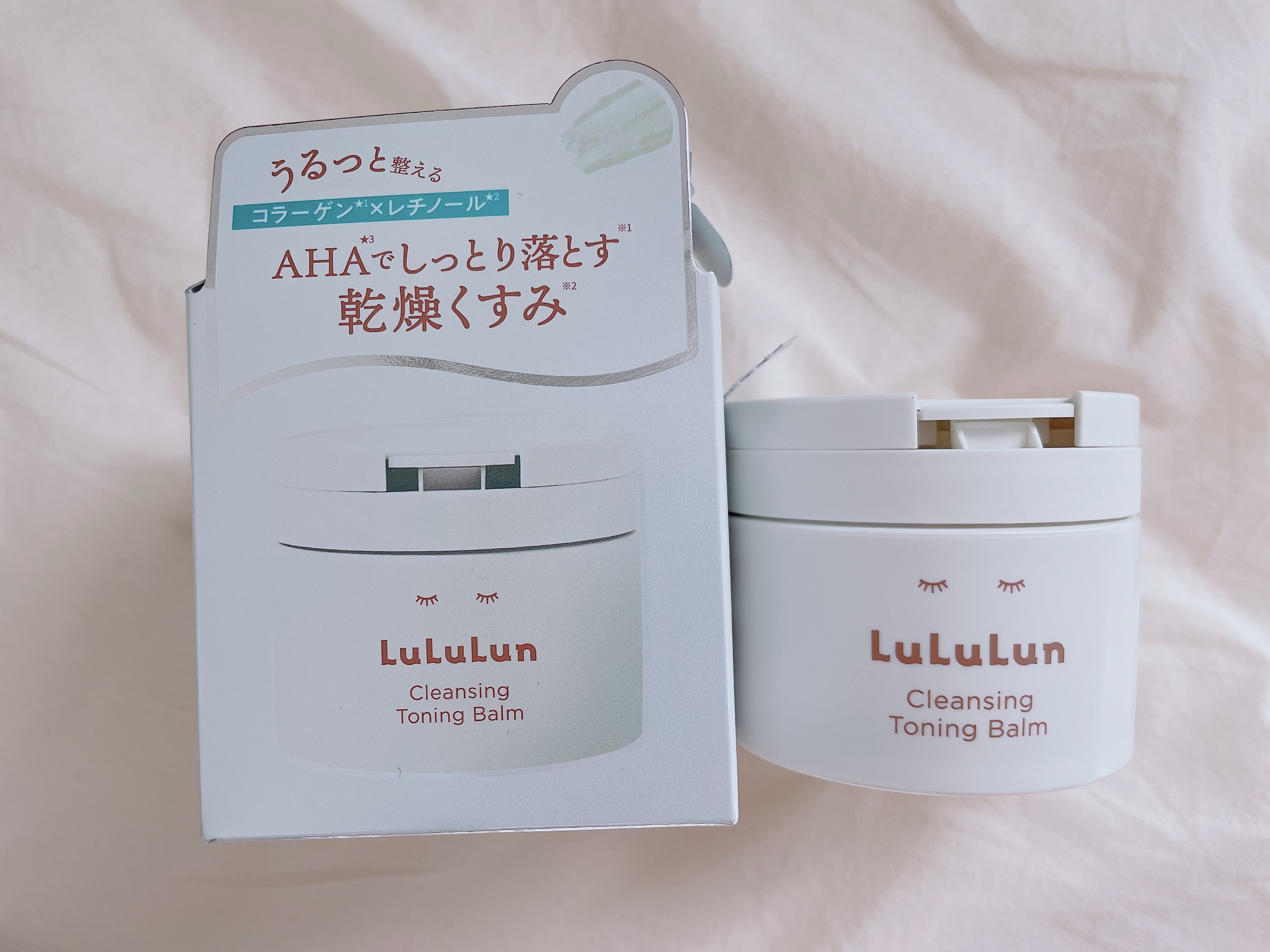 ⭐️プレゼント⭐️
LIPS様を通してLuLuLun様のクレンジングバームDSを頂きました！
ありがとうございます✨

乾燥が気になる肌に
AHAでしっかり落とす
白のトーニングバーム

乾燥が気になるお肌のくすみをしっかり落として
うるっ