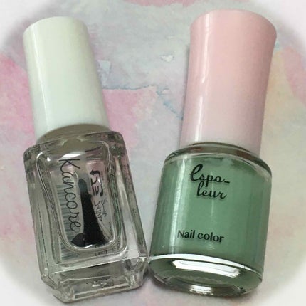 カンコレ ベースコート/DAISO/ネイルベースコートを使ったクチコミ(3枚目)