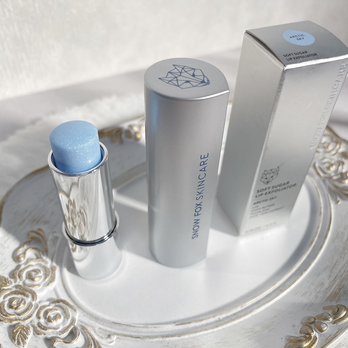 スカイ スウィート リップ スクラブ/SNOW FOX SKINCARE/リップスクラブを使ったクチコミ（2枚目）