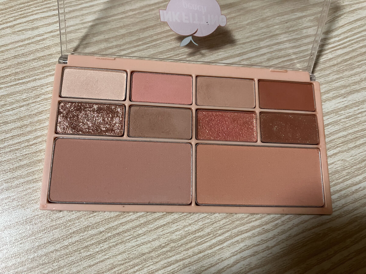 インク フィッティング カラー パレット/PERIPERA/アイシャドウパレットを使ったクチコミ（2枚目）