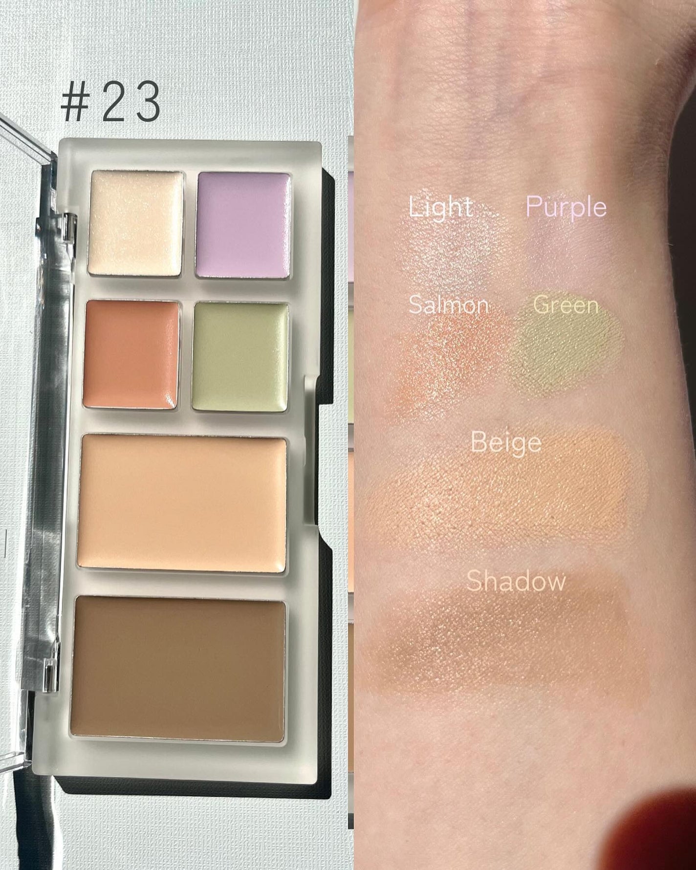 ブリージングコンシーラーパレット/Healus/パレットコンシーラーを使ったクチコミ(4枚目)