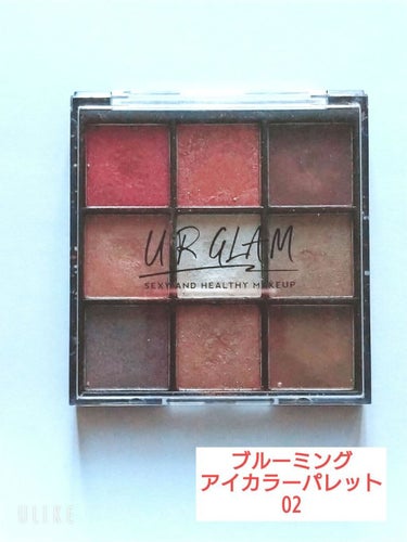 UR GLAM　BLOOMING EYE COLOR PALETTE/U R GLAM/アイシャドウパレットを使ったクチコミ（3枚目）