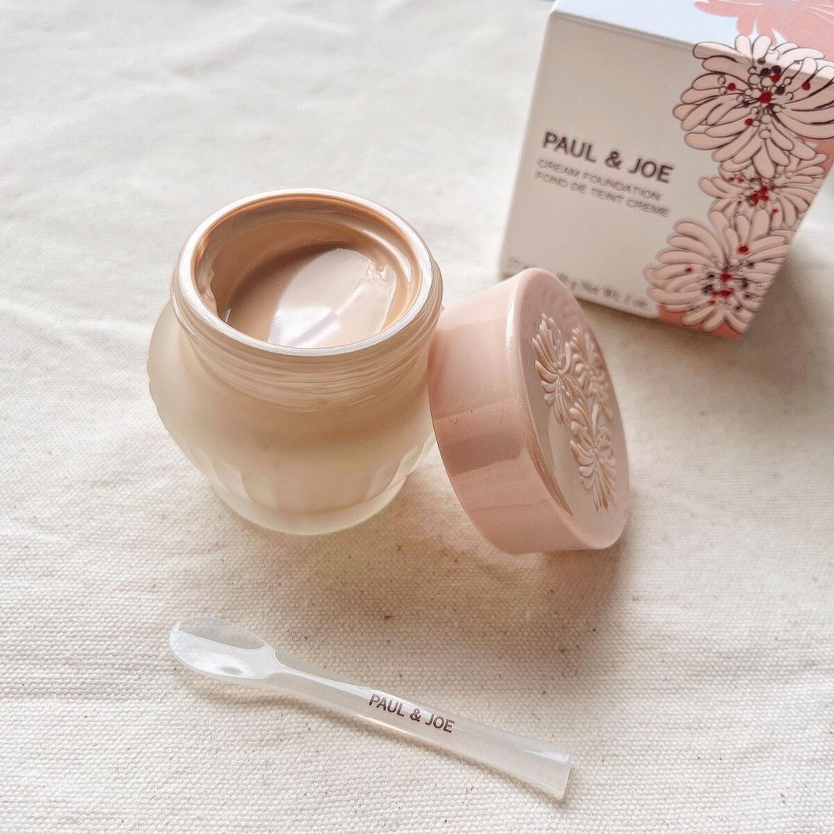 フォンダン クリーム ファンデーション 102/PAUL & JOE BEAUTE/クリーム・エマルジョンファンデーションを使ったクチコミ（1枚目）