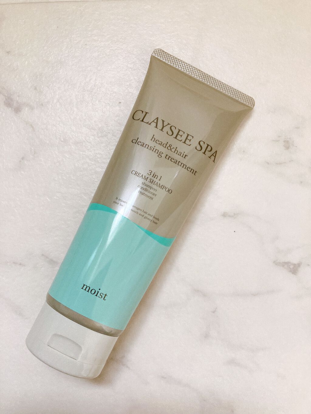 ヘッド&ヘアクレンジングトリートメント/CLAYSEE SPA/市販シャンプーを使ったクチコミ(1枚目)