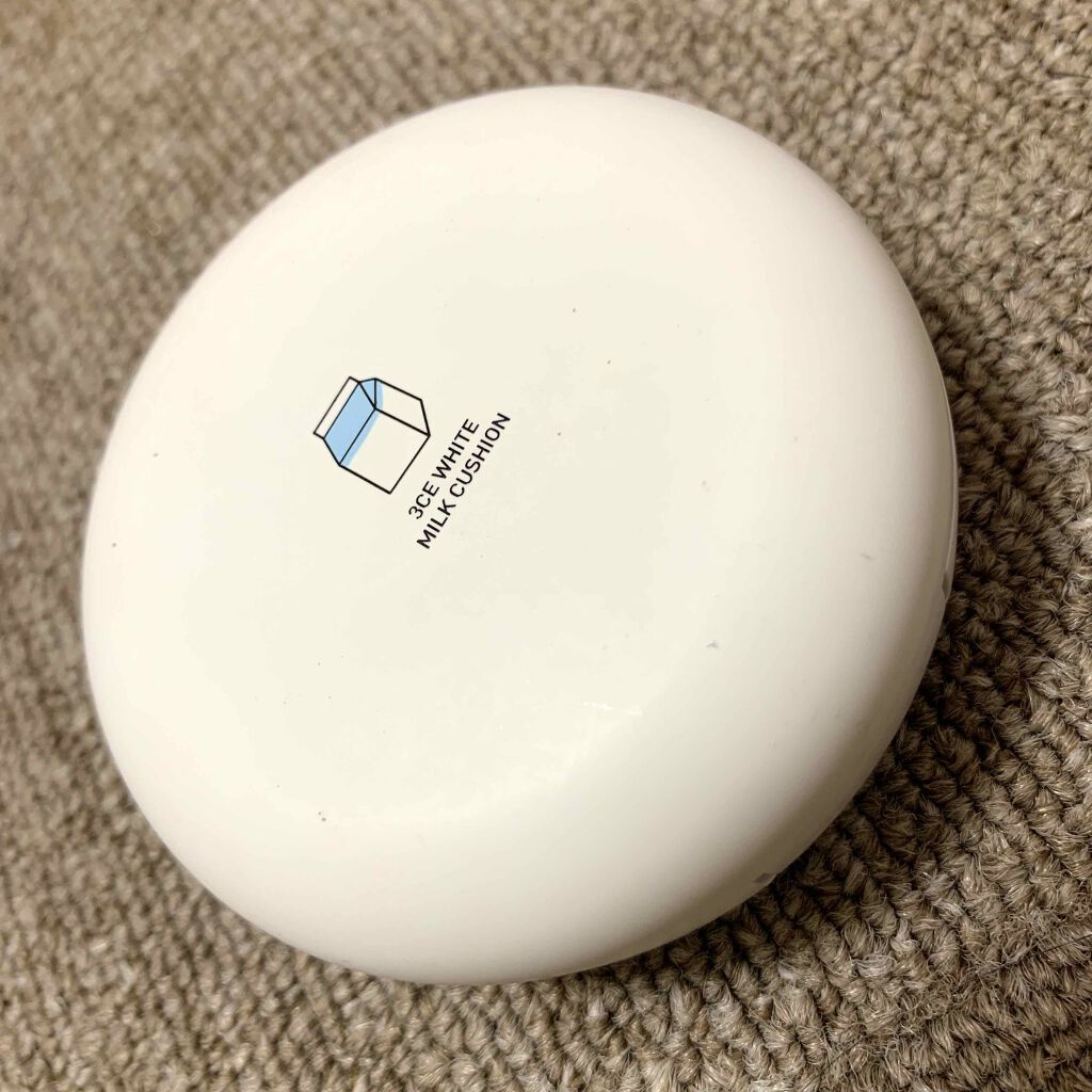WHITE MILK CUSHION/3CE/クッションファンデーションを使ったクチコミ（1枚目）