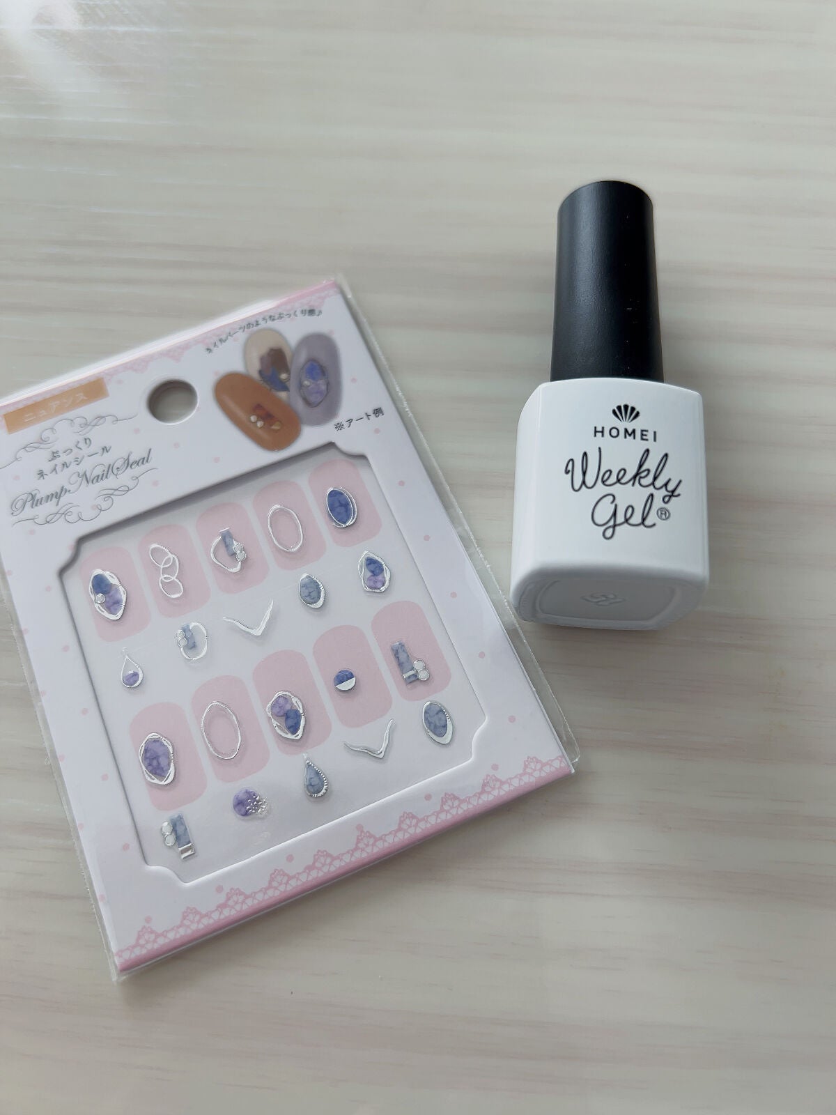 ウィークリージェル/HOMEI/ジェルネイルを使ったクチコミ(2枚目)