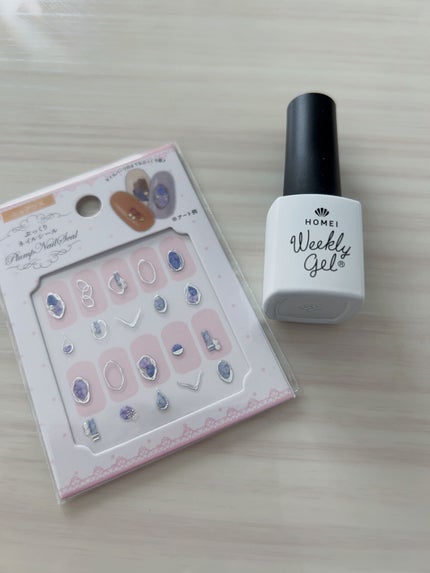 ウィークリージェル/HOMEI/ジェルネイルを使ったクチコミ(2枚目)