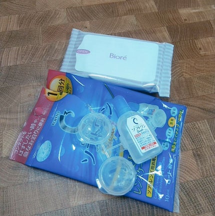 メイク落とし ふくだけコットン/ビオレ/クレンジングシートを使ったクチコミ(1枚目)