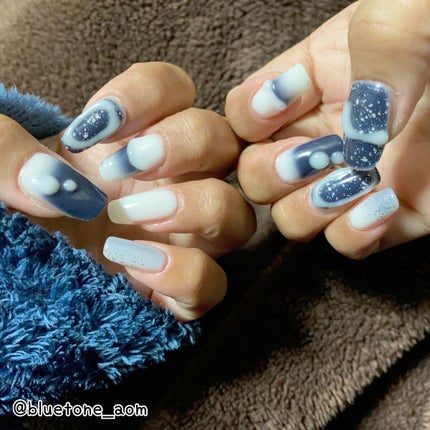 セルフカスタム ネイルシール/KEEPU/ネイルシールを使ったクチコミ(4枚目)