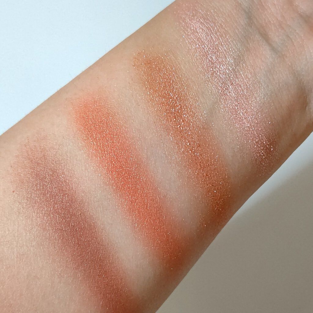 リアルクローズシャドウ/excel/アイシャドウパレットを使ったクチコミ（3枚目）