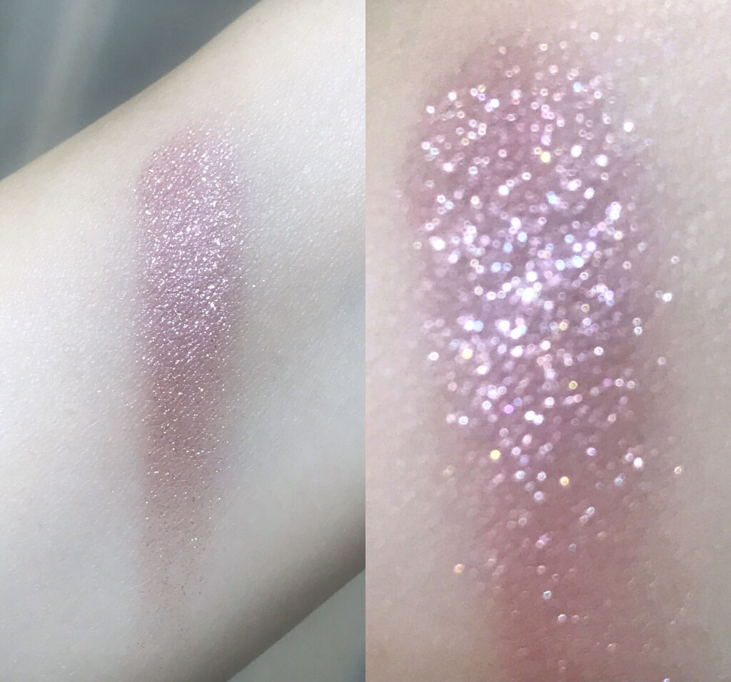 グリッタープリズム シャドウ GVL02 パフュームプリズム/MISSHA/グリッターを使ったクチコミ（3枚目）