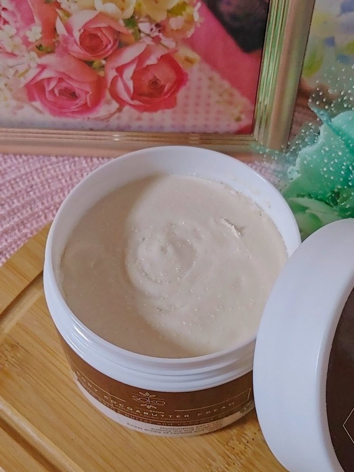 カカオバターボディクリーム/soko/ボディクリームを使ったクチコミ（2枚目）