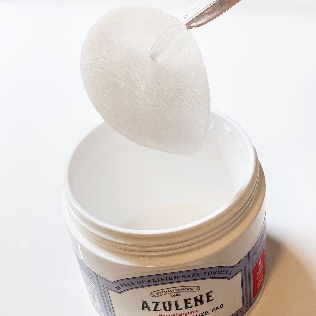 ハイポアレジェニック シカ レスキューガーゼパッド/Dermatory/シートマスク・パックを使ったクチコミ(3枚目)