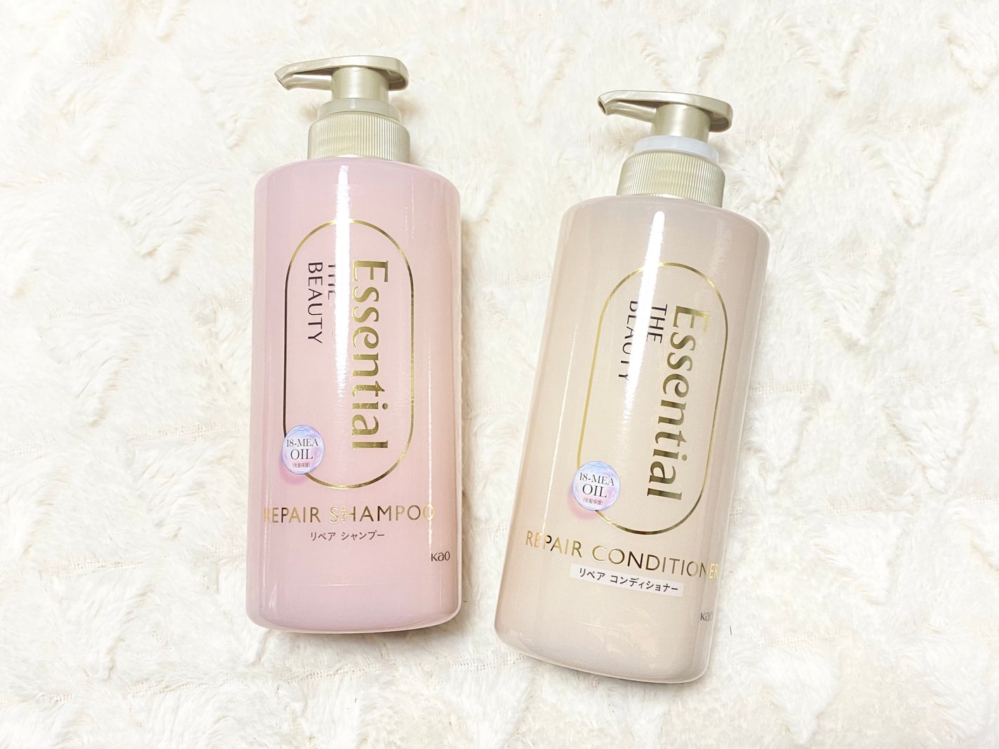 ザビューティ リペアシャンプー・コンディショナー/エッセンシャル/市販シャンプーを使ったクチコミ(1枚目)