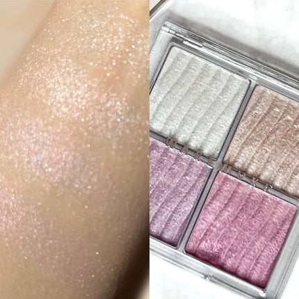 グロウコントゥアリングハイライターパレット/wakemake/パウダーハイライトを使ったクチコミ(1枚目)