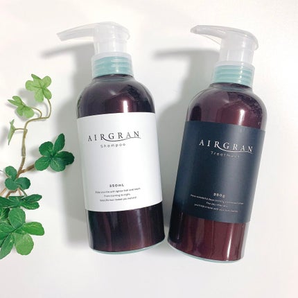 ナチュラルストレートシャンプー&トリートメント/AIRGRAN/市販シャンプーを使ったクチコミ(1枚目)