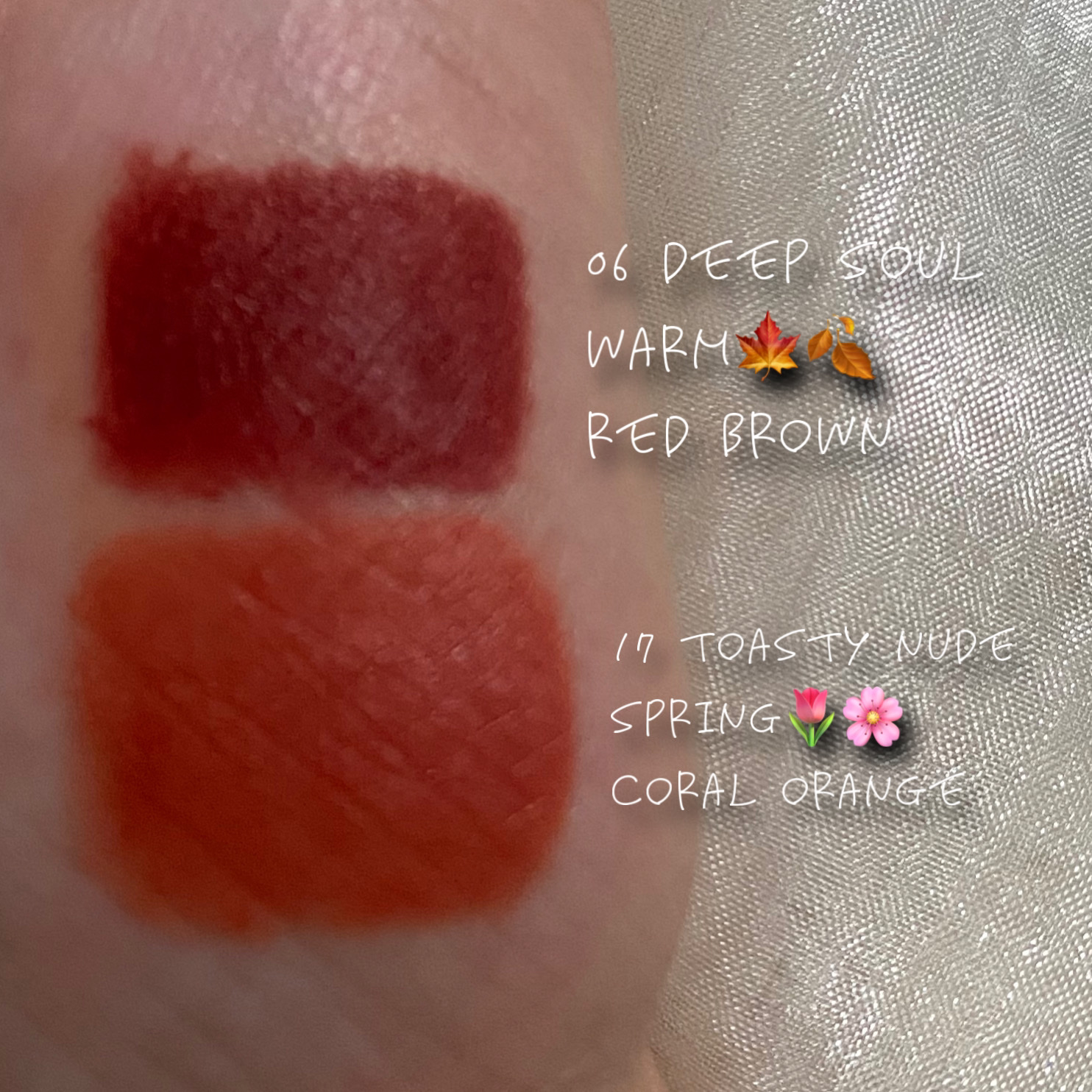 ゼロベルベットティント/rom&amp;nd/リップティントを使ったクチコミ（2枚目）