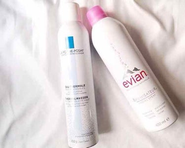 #larocheposay と #evian の #ミスト化粧水 💓
・
どちらも 化粧水の前や 乾燥を感じるときにつかっています！😌
・
ラロッシュポゼのは リピ 5本目くらいです！✨
ラロッシュポゼ