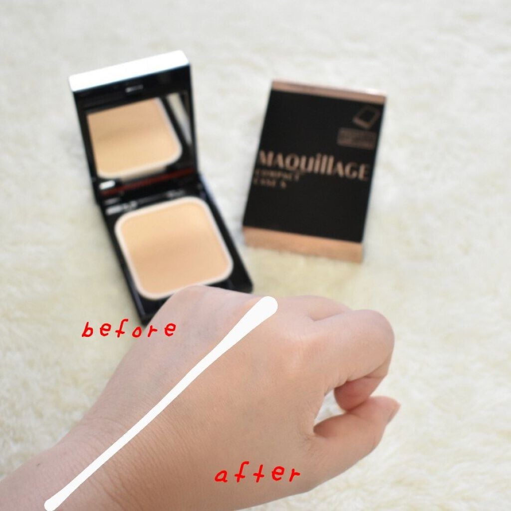 ドラマティックパウダリー EX/マキアージュ/パウダーファンデーションを使ったクチコミ(3枚目)