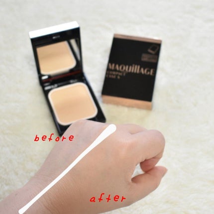 ドラマティックパウダリー EX/マキアージュ/パウダーファンデーションを使ったクチコミ(3枚目)