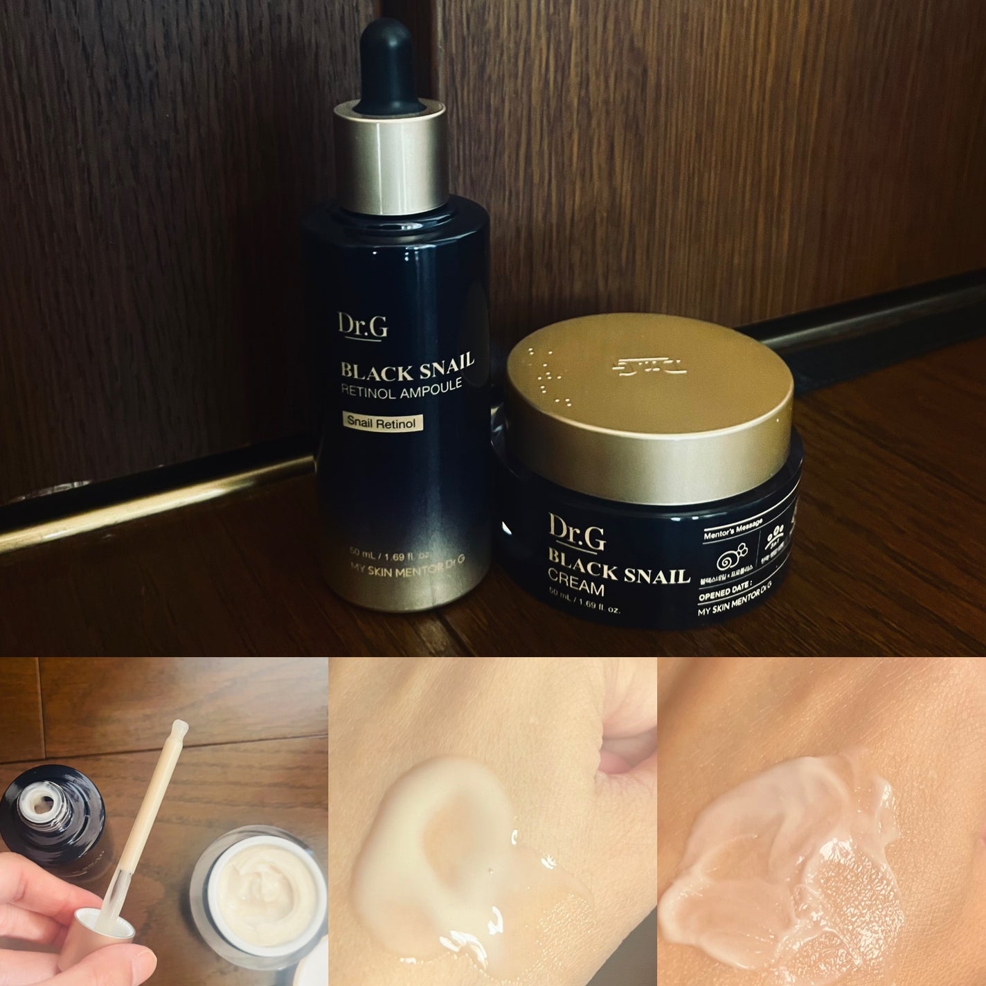 ブラックスネイル クリーム/Dr.G/フェイスクリームを使ったクチコミ(1枚目)