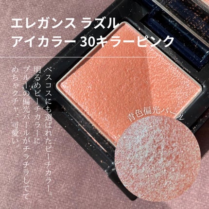 ラズル アイカラー/エレガンス ラズル /単色アイシャドウを使ったクチコミ(1枚目)