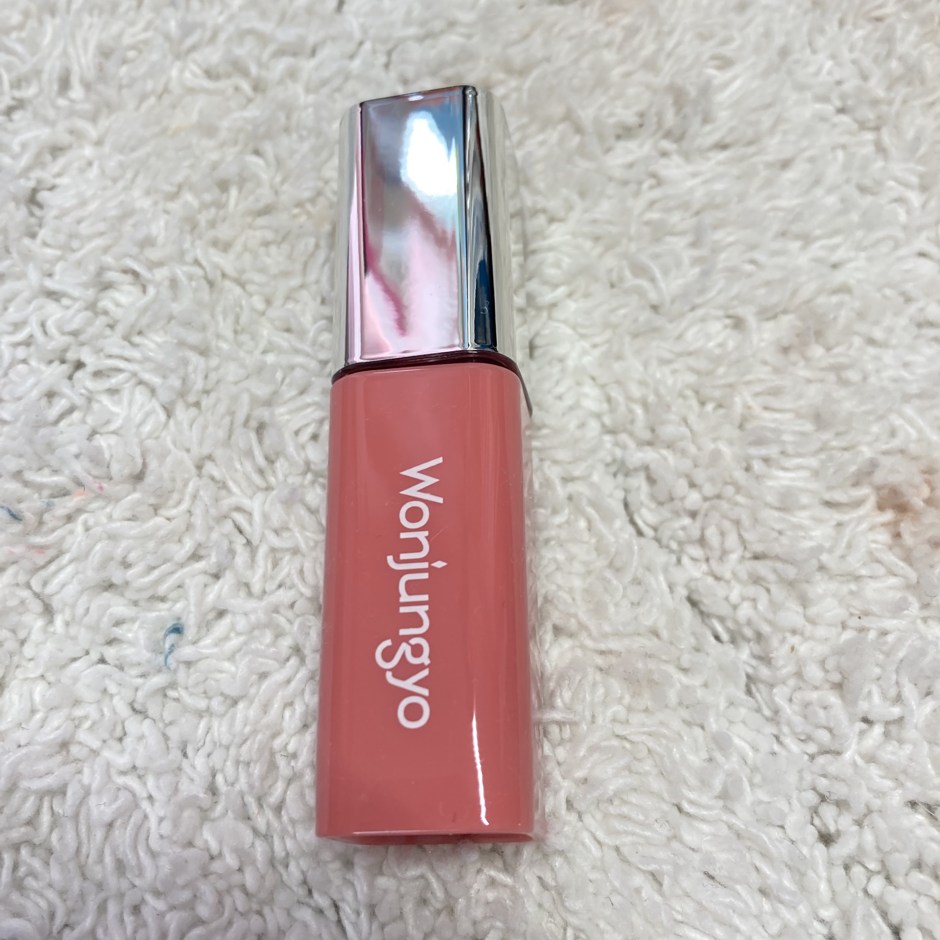 ウォンジョンヨ　キャンディーグロウティント 01 チャイティーピンク/Wonjungyo/リップティントを使ったクチコミ（2枚目）