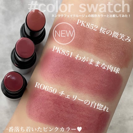 ネンマクフェイク ルージュ/Visée/口紅を使ったクチコミ(4枚目)