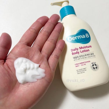 デイリーモイスチャーボディローション 257ml/Derma:B/ボディローションを使ったクチコミ（3枚目）