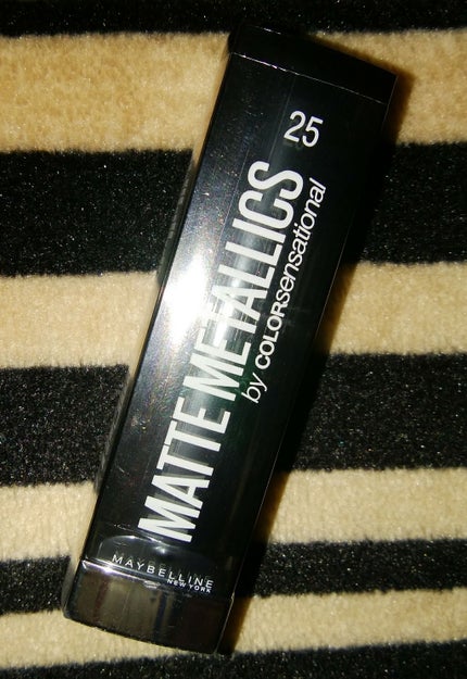 カラーセンセーショナル リップスティック D<マット メタリック コレクション>/MAYBELLINE NEW YORK/口紅を使ったクチコミ(2枚目)