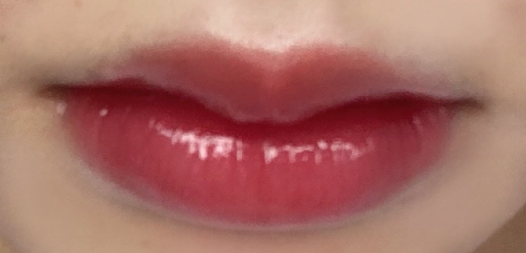 ムードインハンサーウォーターリキッドグロウ/hince/口紅を使ったクチコミ(2枚目)