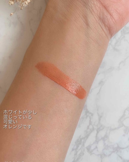 トーン ペタル エッセンス カラー バター/to/one/リップグロスを使ったクチコミ(2枚目)