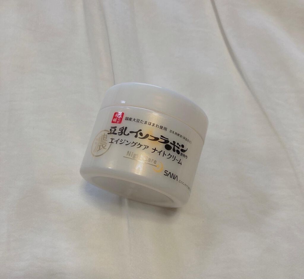 リンクルナイトクリーム/なめらか本舗/フェイスクリームを使ったクチコミ（1枚目）