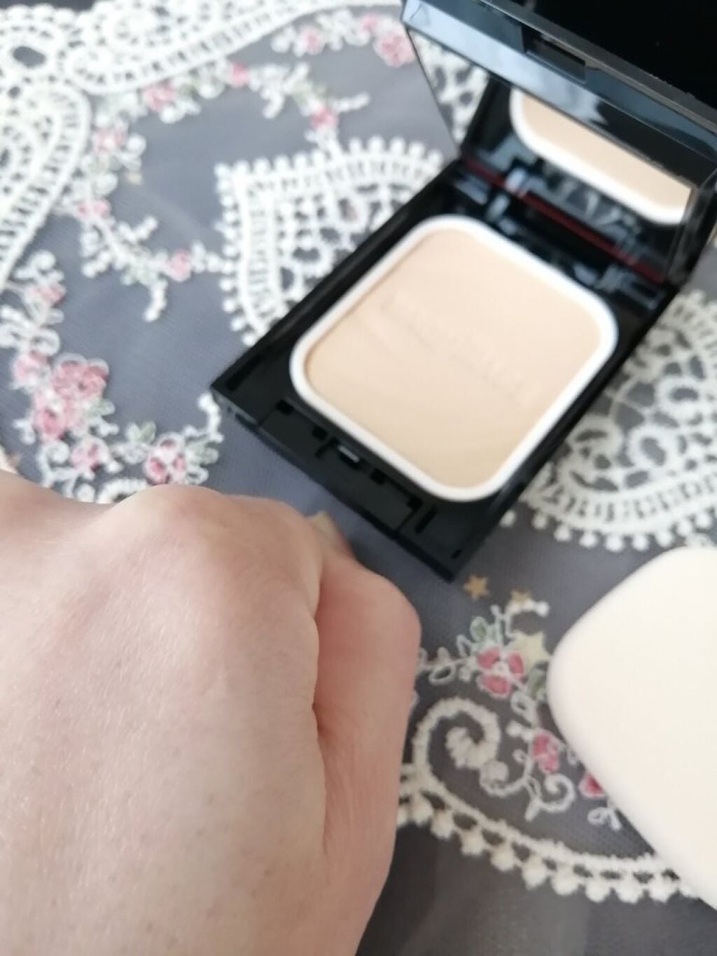 ドラマティックパウダリー EX/マキアージュ/パウダーファンデーションを使ったクチコミ(3枚目)