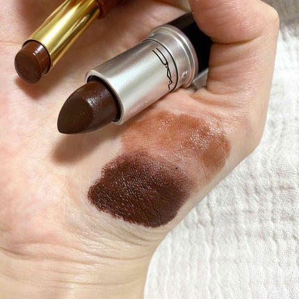 リップスティック フィルム ノアール(サテン)/M・A・C/口紅を使ったクチコミ(1枚目)