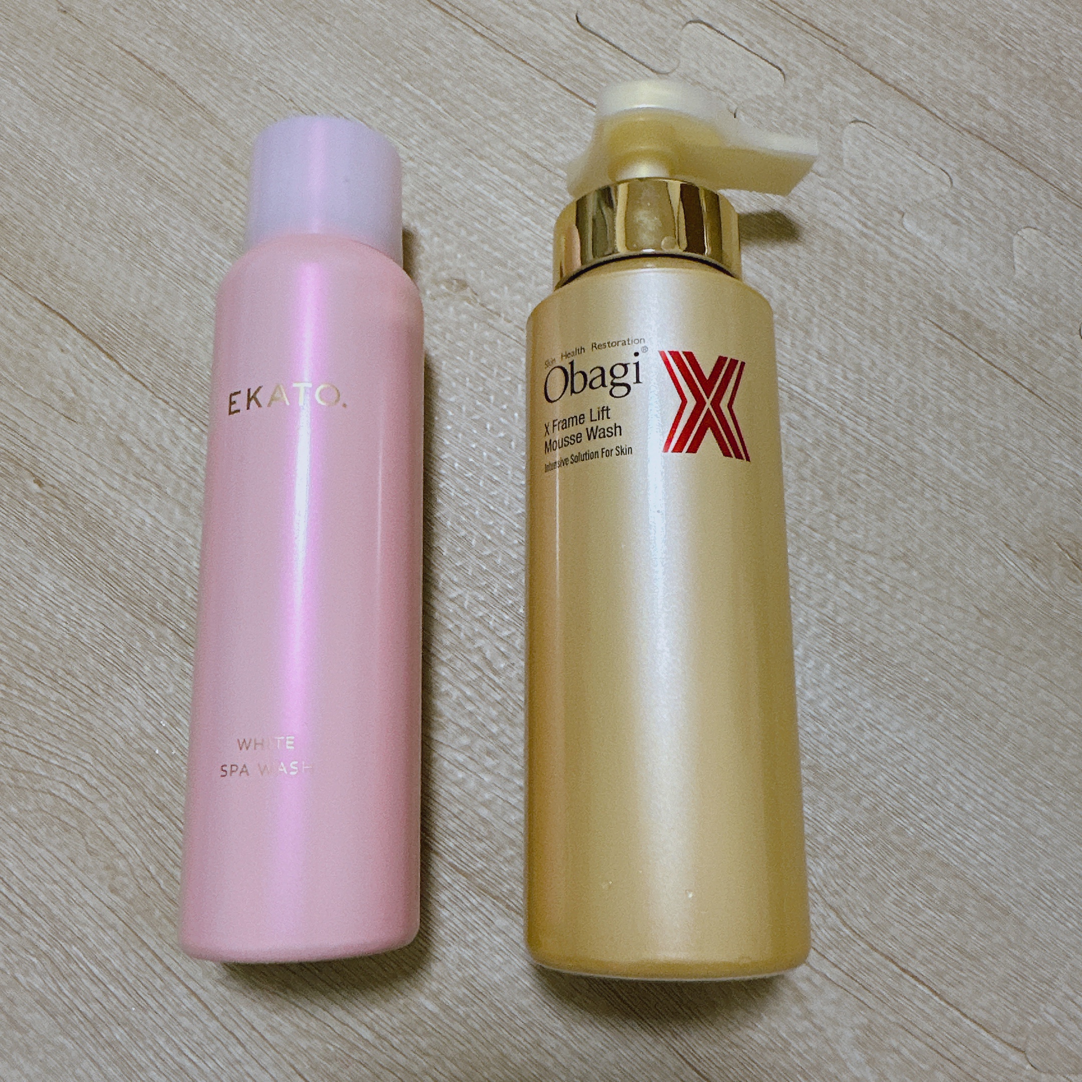 EKATO.・オバジの洗顔料を使った口コミ - 炭酸泡洗顔 EKATOObagi