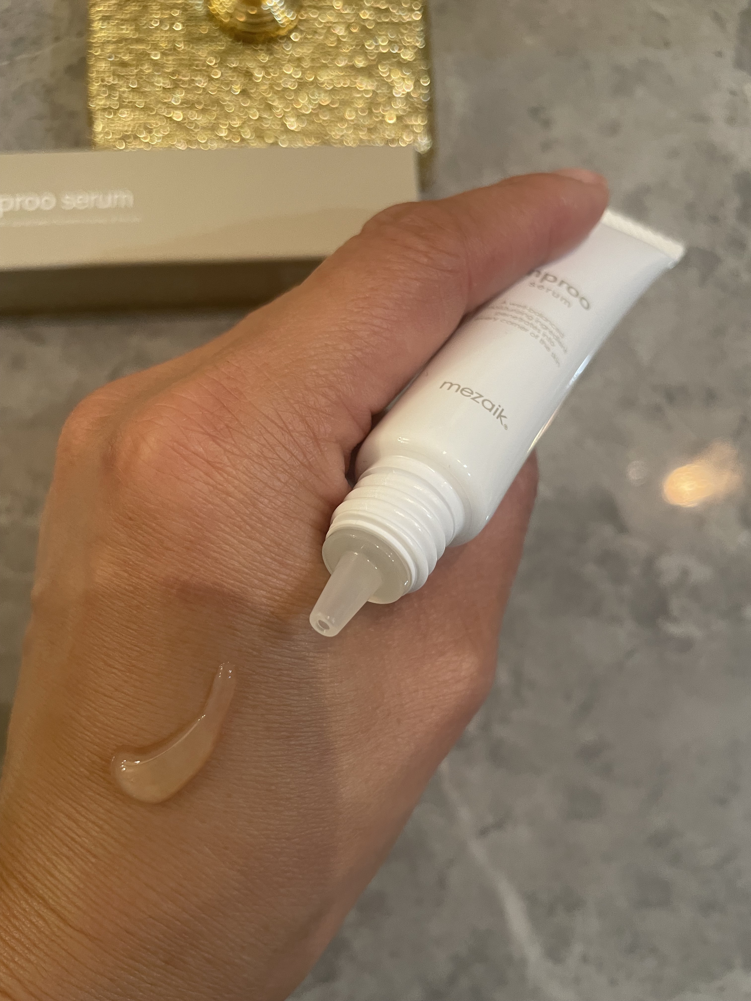 インプルー セラム(目元用美容液)/メザイク/アイケア・アイクリームを使ったクチコミ（3枚目）