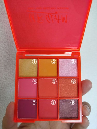 UR GLAM　BLOOMING EYE COLOR PALETTE/U R GLAM/アイシャドウパレットを使ったクチコミ（2枚目）