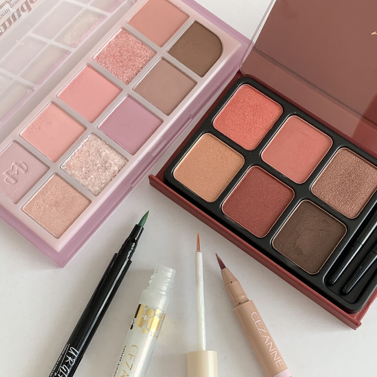 描くふたえアイライナー/CEZANNE/リキッドアイライナーを使ったクチコミ（3枚目）