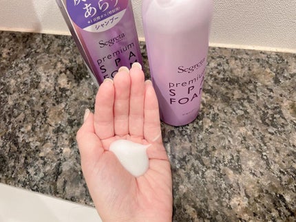 プレミアムスパフォーム シャンプー/コンディショナー/セグレタ/市販シャンプーを使ったクチコミ(3枚目)