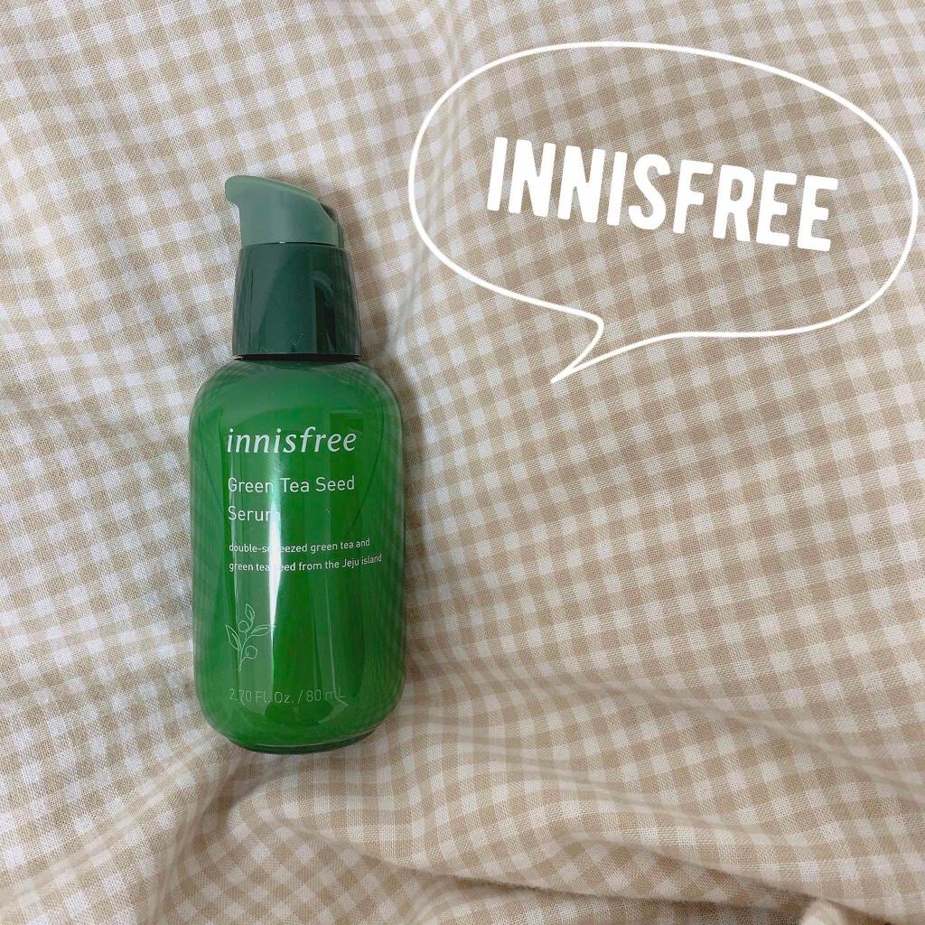 グリーンティーシード セラム/innisfree/美容液を使ったクチコミ(1枚目)