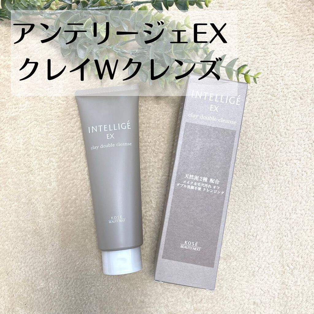 クレイ W クレンズ/アンテリージェEX/クレンジングクリームを使ったクチコミ(1枚目)