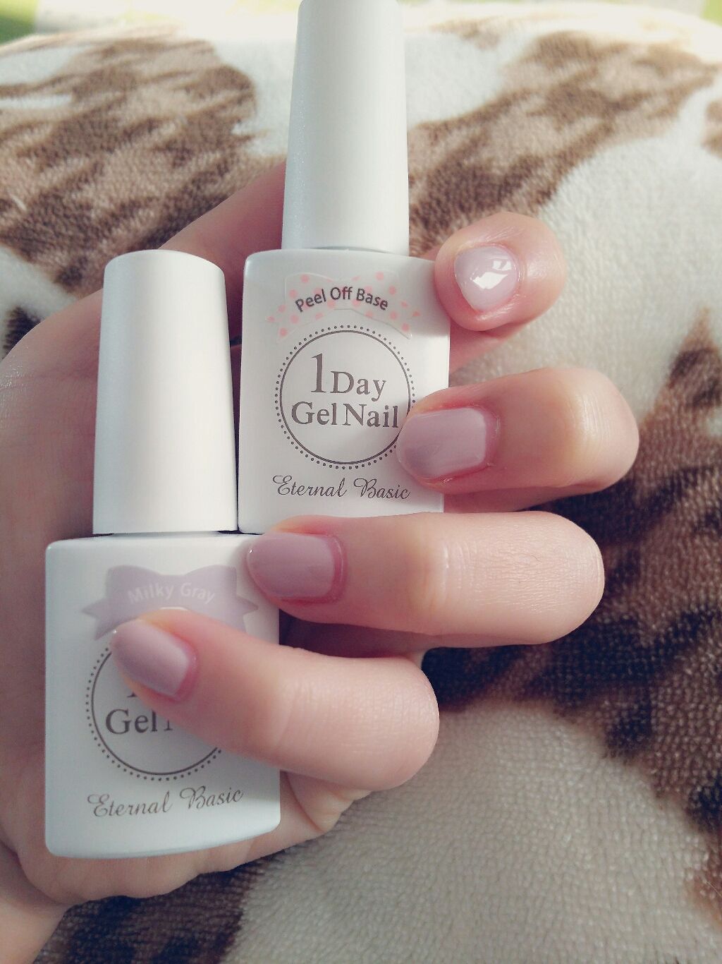 EB ワンデージェル ピールオフベースコート/eternal basic/ネイルトップコートを使ったクチコミ（1枚目）