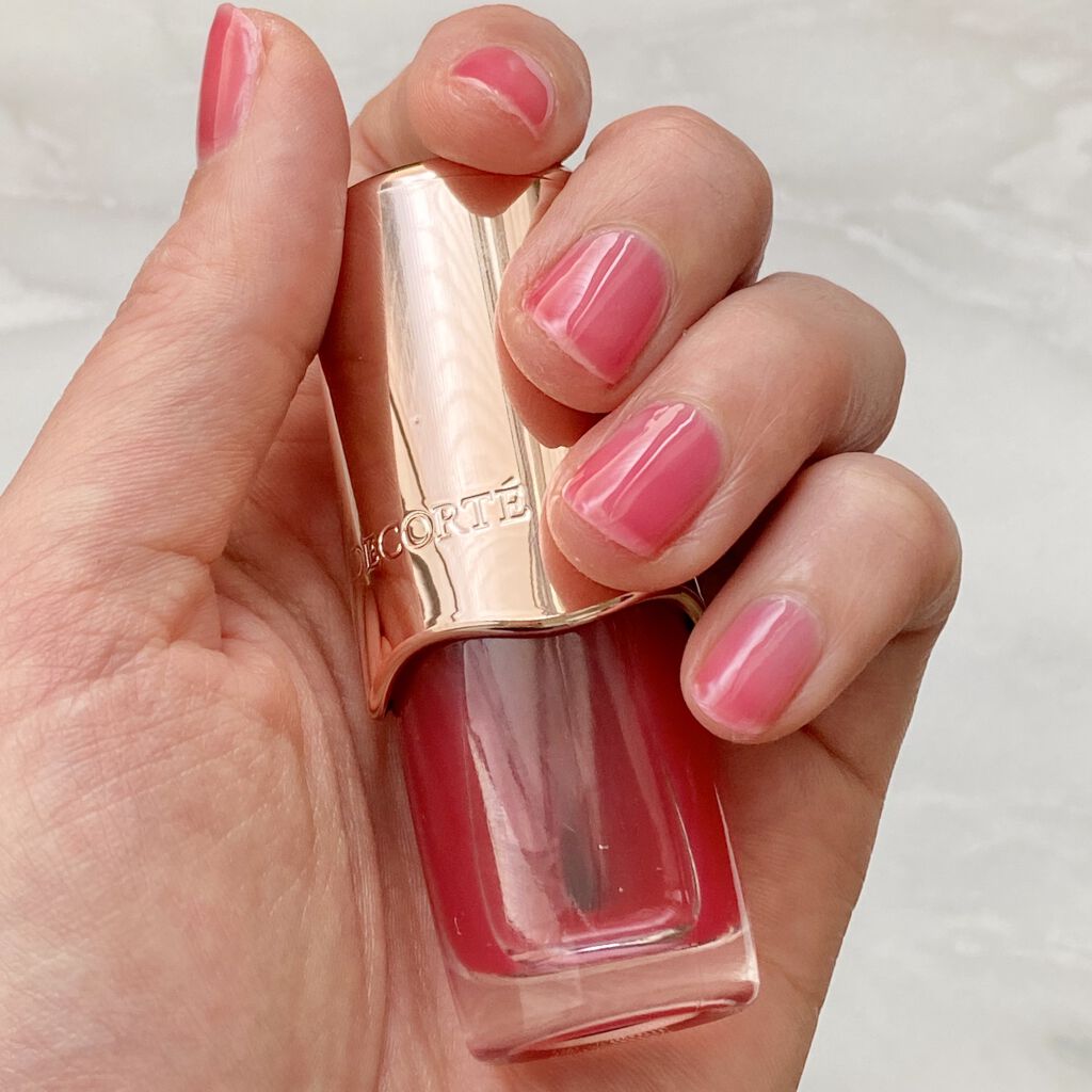 クリアルージュ ネイルエナメル/DECORTÉ/マニキュアを使ったクチコミ（3枚目）