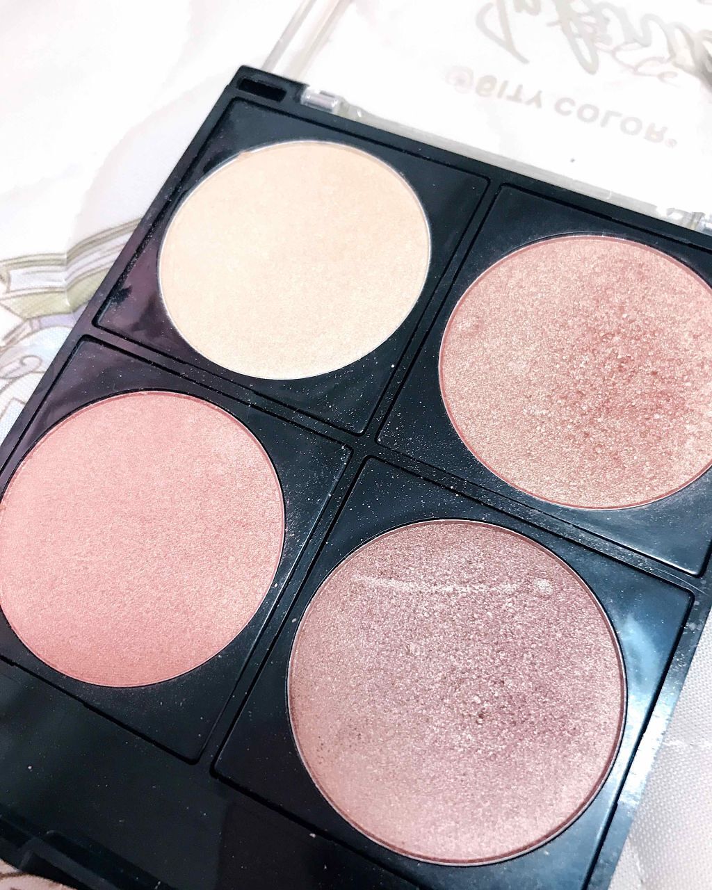 Infinite Beauty/CITY COLOR/パウダーチークを使ったクチコミ（2枚目）